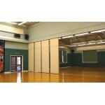 Acoustic Fabric Sliding Hotel Movable Partition Walls with Aluminium Track Roller for sale
