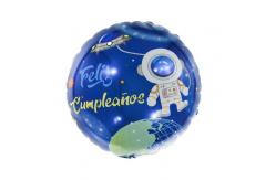 China Round Happy Birthday Letter Air Filled Foil Balloons 18 Inch Mylar Balloons supplier