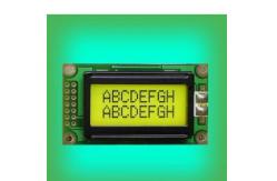 China Professional 8x2 Character Lcd Display Module White LED Backlight RYB0802A supplier