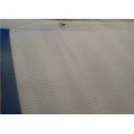 Coal Washing White Blue Polyester Mesh Belt For Mining Sieving Customized