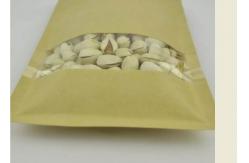 China Three Side Seal Customized Paper Bags For Nuts Seeds / Coffee Powder supplier
