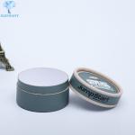 Coffee Tea Cardboard Cylinder Packaging OEM Gold Stamping for sale