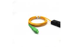 China SC APC 1m Triple Window ABS Box Fiber Optic FBT Coupler supplier