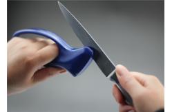 China Lightweight Small Knife Sharpener , Plastic Knife Sharpener For Metal Knives supplier