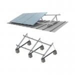 Durability Adjustable Solar Panel Mounting Brackets Structure With Firm Grip Stainless Steel for sale