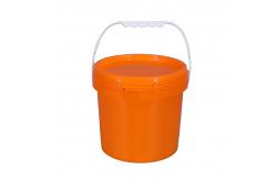 China Round Paint Custom Printed Plastic Bucket for Packaging Container Logo Customrized supplier