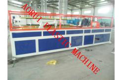 China WPC Wall Panel / Decking Plastic Profile Extrusion Line 160-280kg/h supplier