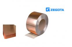 China Ultra Thin Copper Clad Aluminum Sheet Strip Coil High Thermal Conductivity supplier
