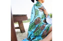 China Light Weight Microfiber Custom Beach Towel With High Durability And Digital Printing supplier
