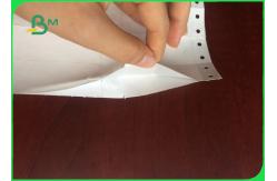 China Self Adhesive Fabric Paper Customized 1025D For Barcode Label Printing supplier