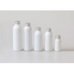 White Aluminum Empty Plastic Cap Power Cap Aluminum Ldp Aluminum Cosmetic Bottles for sale