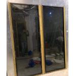 2.4m X 0.9m EMI RF Shielded Windows Shielding Black Brass 20MHz for sale