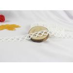 Simple Round Vintage Cotton Lace Trim With Hollowed Out For Clothing Decorative for sale