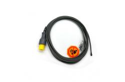 China Reusable 2Pin 3m Skin Temp Probe Round Pediatric Rectal Probes supplier