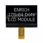 Custom 128x64 Dot Matrix LCD Display FSTN COG Monochrome Lcd Matrix Display for sale