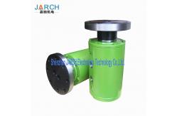 China Round Head Hybrid Slip Rings With Multiple Passages Flange Connection supplier