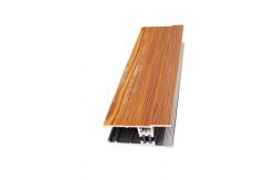 China Highly Glossy Aluminum Extrusion Window Frame Rectangle For Sliding Window supplier