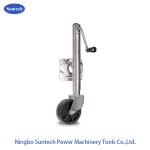 Max 2000lbs Adjustable Trailer Jack With Rubber Wheel for sale