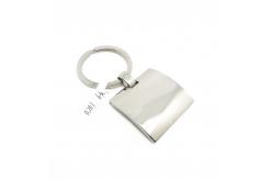China MOQ 500 Metal Keychain Holder with Zinc Alloy Material supplier