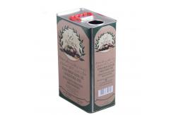 China Empty 0.1L-5L Metal Rectangular Tin Cans For Olive Oil supplier