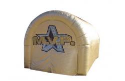 China Customized attractive Horse inflatable football helmet tunnel supplier