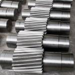 42CrMo Gear Shaft Customer Industrial Gear Shaft For Rotating Part for sale