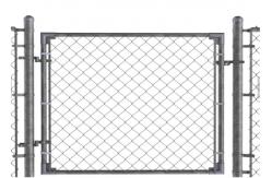 China 3.5mm Wire Thick Diamond Chain Link Fencing With Frame supplier