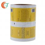 Heat Sealable Laminated Roll Film Dish Washing Liquid Sachet Clear Film Roll Aluminum Package for sale