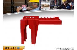 China Red Adjustable Industrial Valve Lock Out Osha Standard 6 Padlocks Available supplier