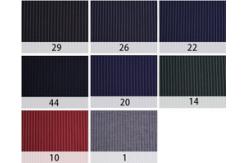 China Business Men'S Suits Woven Stripe TR Suiting Fabric Viscose Polyester supplier