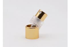 China Aluminum Fea15 Crimpless Gold Sanitizer  Perfume Spray Pump supplier