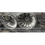 Power Generation Hydro Turbine Runner Made Of Hardened Metals With Customized Design