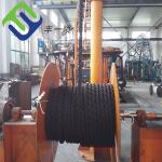 52mm PP Braided Polypropylene Marine Rope Mooring 8 Strand for sale
