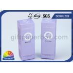 Embossing Folding Carton Box / Reusable Art Paper Perfume Boxes for sale
