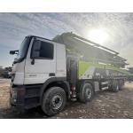 Zoomlion 2020 Used Concrete Pump Truck ZLJ5440THBBE Truck Mounted Boom Pump 56M for sale