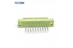 China 13mm DIN41612 Connector 2 Rows 20Pin Vertical Terminals Female Eurocard Connector supplier