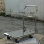 480x720  stainless steel  304# trolley Durable Handling Plate Dolly with four casters  High quality factory supply for sale