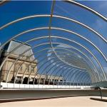 Impact Proof Polycarbonate Solid Sheets For Flexible Building Canopy Awning for sale