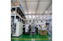 China Electric Cotton Polyester Fabric Machine Automatic With PLC Control supplier