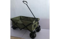 China Garden Folding Multipurpose Cart Outdoor Folding Wagon With Big Wheels supplier