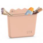 Ladies Beauty Silicone Makeup Bag Waterproof Reusable With Zip for sale