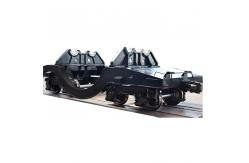 China 8T 10T 12T Railway Freight Wagon with Hydraulic Car Crane supplier