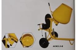 China CE Certificate Mini Concrete Mixer Machine Roll Gas Engine Cement Mixer supplier