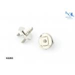 Ultrathin Half Cover Magnetic Button Closure , Handbag Clasps And Closures