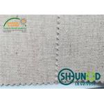 Chest Canvas Horse Hair Interlining With Good Elasticity Woven Technology