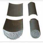 Chinese Grey Clay Tiles Roofing Material Crafted To Endure Nature's Elements for sale