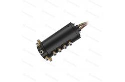 China 8 Passages 24 Circuits 2A Ethernet Rotary Joint For Converting Machinery supplier