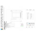 240*128 STN Blue LCD Module Negative With RA6963 Display Screen for sale