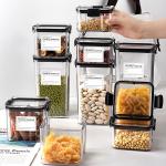 Premium Sealed Clipped Plastic Lunch Containers 1800ml Food Storage Containers