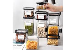 China Premium Sealed Clipped Plastic Lunch Containers 1800ml Food Storage Containers supplier